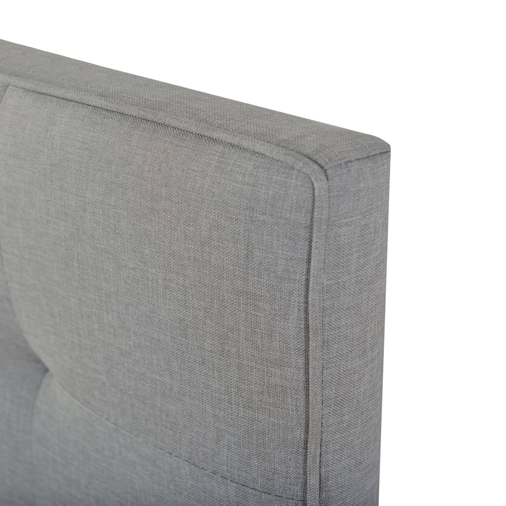 Queen Size Tuft Headboard and Bench V698