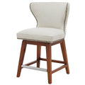 Fabric Swivel Counter Stool B37831