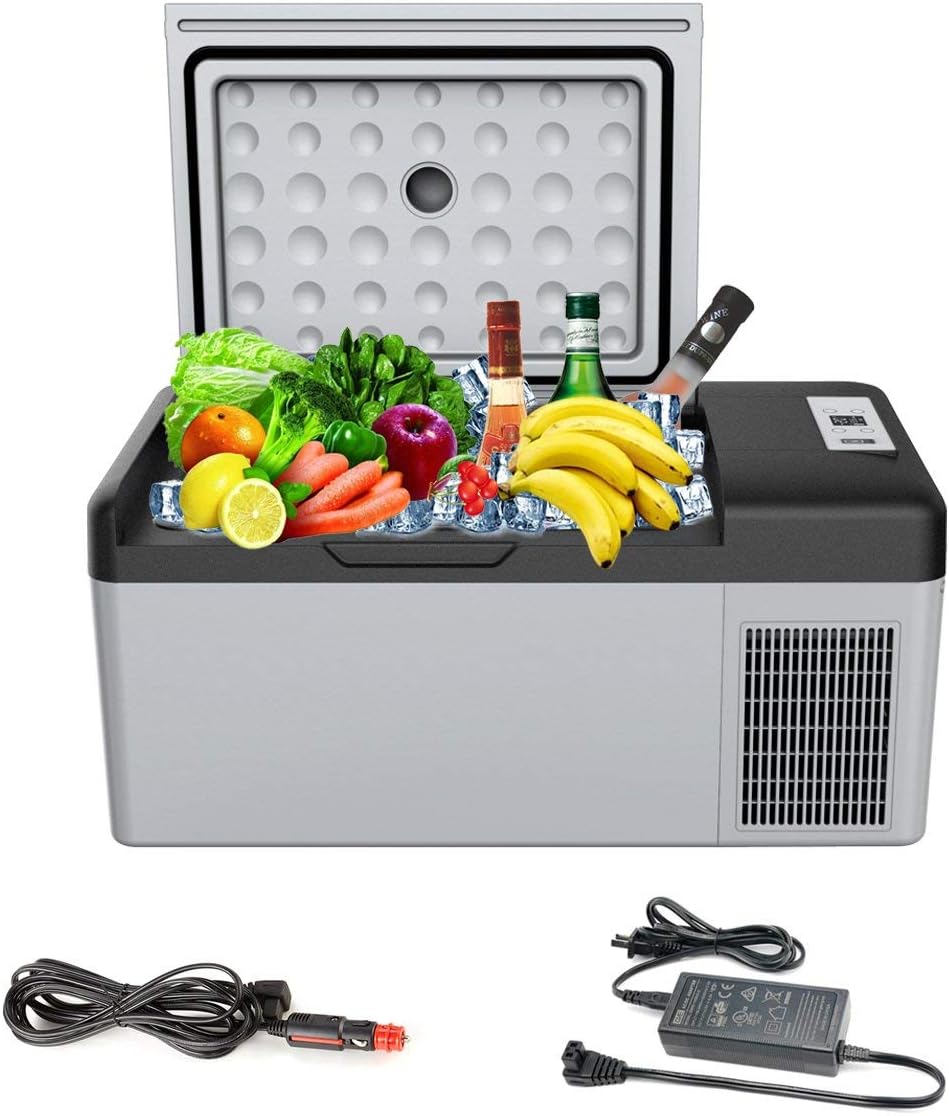 16 Quarts Portable Compressor Fridge Freezer E524