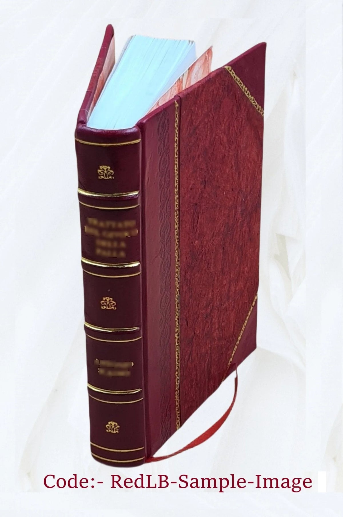 Leather Bound Art Book E371